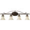 Four-Light Bathroom Fixture