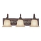 Three-Light Bathroom Fixture 