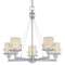 Five-light chandelier