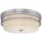 Three-light flushmount