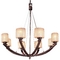 Eight-Light Chandelier