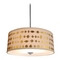 Design Classics Drum Shade Pendant Light in Satin Nickel Finish DCL 6528-09 SH7490  KIT