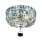 Destination Lighting Crystal Ceiling Light - 8-Inches Wide 22528F8C/RCC