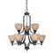 Nine-Light Chandelier