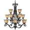 Fifteen-Light Chandelier