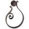 Towel Ring with Scroll Design