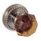 Amber Crystal Door Knob Privacy Set