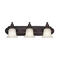 Energy Star Qualified Three-Light Bathroom Fixture