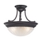 Design Classics Three-Light Semi-Flush Ceiling Fixture 565-30