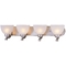 Energy Star Qualified Four-Light Bathroom Fixture
