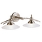 Kichler Lighting Two-Light Bathroom Fixture 6162NI