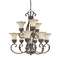 Nine-Light Chandelier