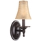 Single-Light Sconce with Glass Shade 