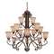 Fifteen-Light Chandelier