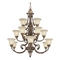 Fifteen-Light Chandelier