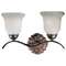Energy Star Qualified Two-Light Bathroom Fixture