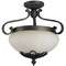 Semi-Flush Ceiling Light Fixture 