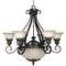 Nine-Light Chandelier