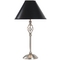 Table Lamp with Twist Design 
