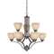 Nine-Light Chandelier