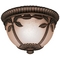 Flushmount Outdoor Ceiling Light Fixture