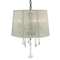 Three-Light Crystal Chandelier