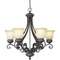 Six-Light Chandelier 