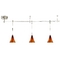4-Foot Sahara Glass Pendant Rail Kit