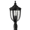 Murray Feiss Import Co. Post Light with Clear Glass in Black Finish OL3008BK