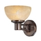 Single Light Sconce with Mojave Glass Shade