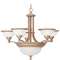 Chandelier with Alabaster Glass