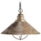 Kichler Lighting Nautical Pendant Light in Olde Brick Finish with Bulb Cage 2713OB