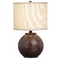 Table Lamp with Drum Shade