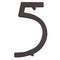 Bronze House Number