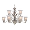 Nine-Light Chandelier