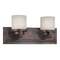 Two-Light Energy Star Qualified Bathroom Fixture