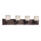 Four-Light Energy Star Qualified Bathroom Fixture 