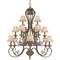 Fifteen-Light Chandelier 