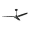 Kichler Lighting Fan Without Light in Satin Black Finish 337015SBK