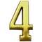 Four Inch House Number