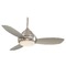 Minka Aire 44-Inch Ceiling Fan with Three Blades and Light Kit F516-BN