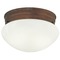 8-Inch Flushmount Mushroom Ceiling Light Fixture