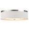 20-1/2 Inch Flushmount Drum Shade Ceiling Fixture