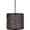 Two-Light Modern Pendant with Leaf Motif