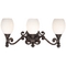 Three-Light Bathroom Fixture  