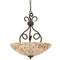 Quoizel Lighting Pen Shell Three-Light Pendant MY2816ML