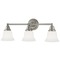 Three-Light Bathroom Fixture