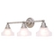 Three-Light Bathroom Fixture