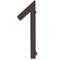 Bronze House Number