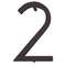 Bronze House Number